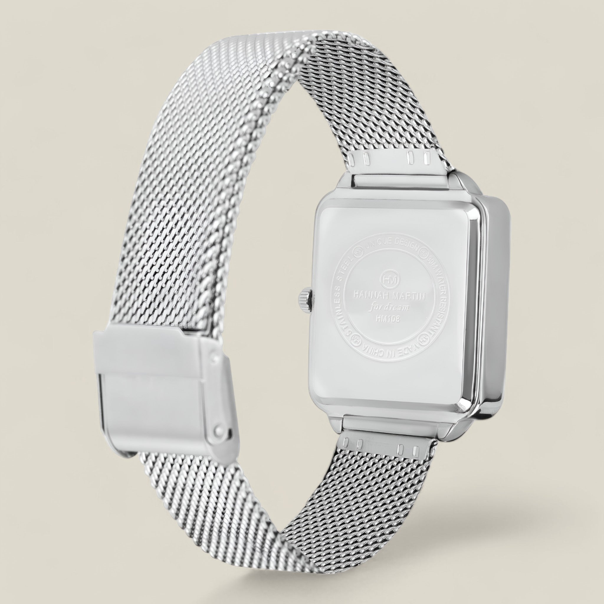 Leonard – Minimalistyczny Męski Zegarek na Pasku z Siatki Ponadczasowa Elegancja