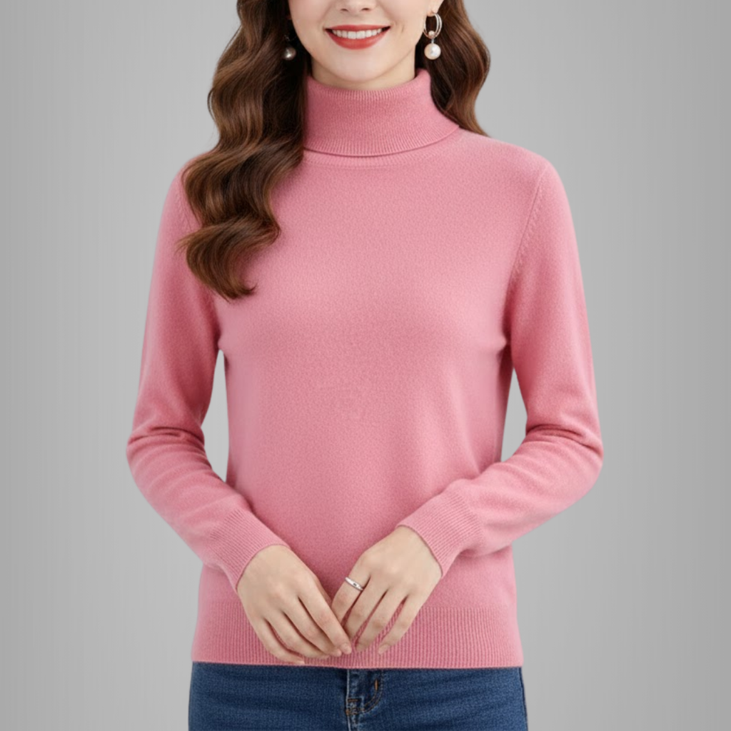 Women's Premium Turtleneck Sweater