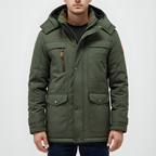 Warm, Insulated Winter Jacket for Men