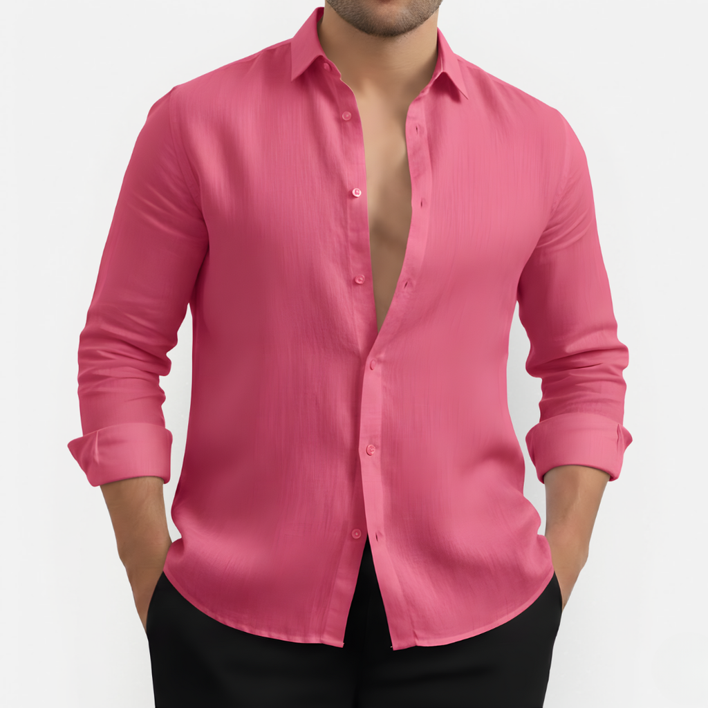 Men's Luxury Button-Up Shirt