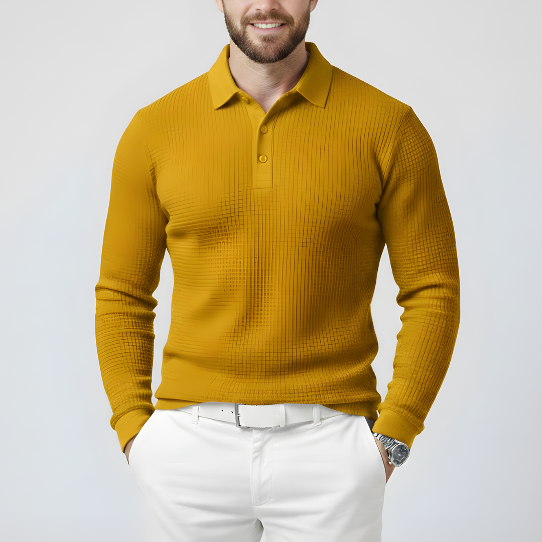 Męski wszechstronny sweter polo