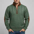 Men's Classic Half-Zip Sweater