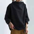 Nina – Damski Sweter Oversized Casual z Długim Rękawem i Golfem