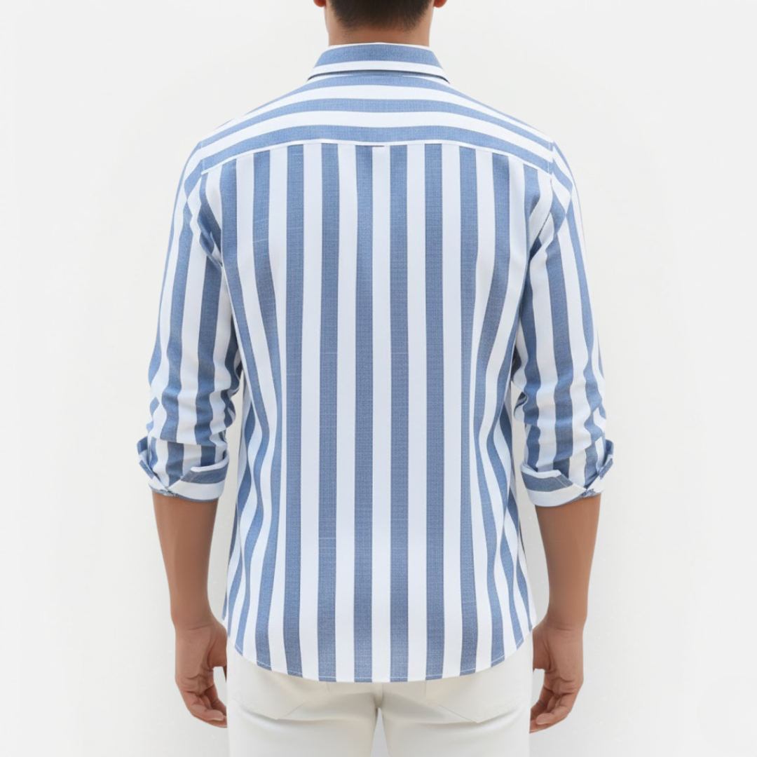 Męska casualowa koszula w paski