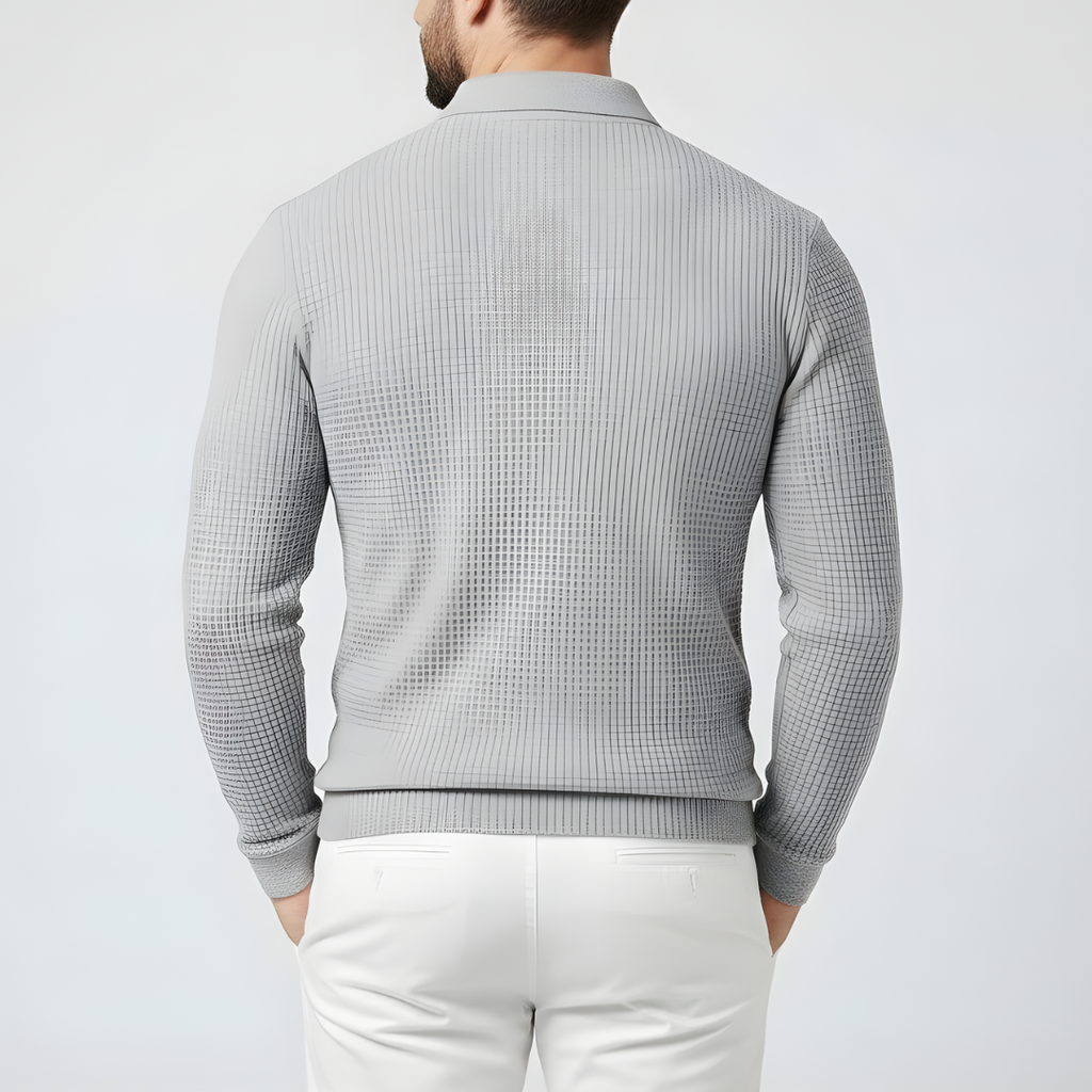 Męski wszechstronny sweter polo