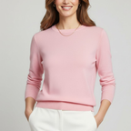 Women's Wool and Cashmere Blend Sweater