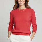 Women's Wool and Cashmere Blend Sweater