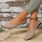 Leontyna – Klasszikus női slip-on cipő hegyes orral, elegáns kivitelben