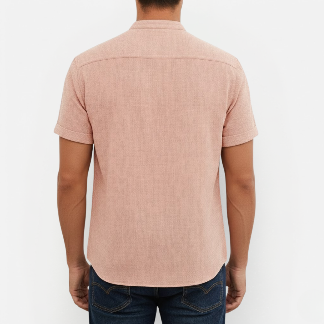 Męska przewiewna koszula lniana