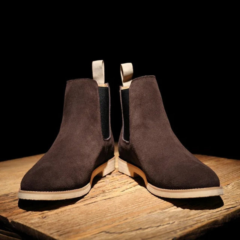Svenja – Casual Women's Ankle Boots with Non-Slip Sole and Elastic Sides