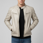 Stylish Men's Leather Jacket