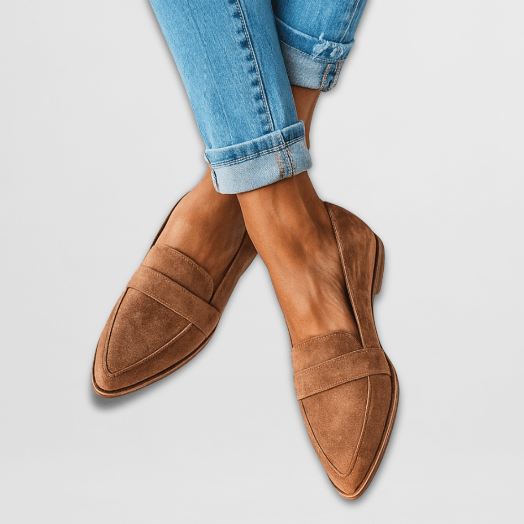 Sybilla – Women's Loafers with Pointed Toe Lightweight and Elegant Design