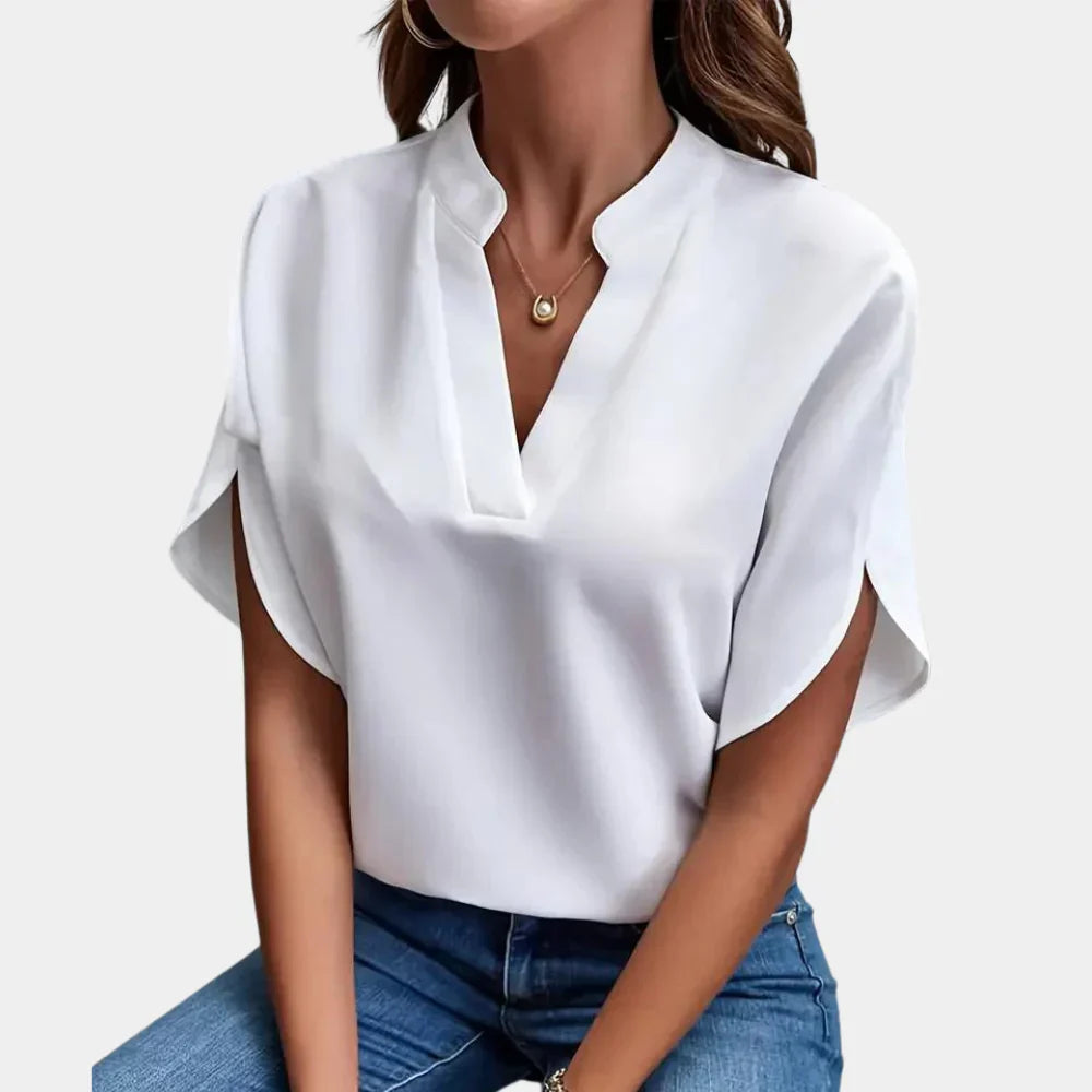 Livia – Comfortable Casual Women's Summer Blouse