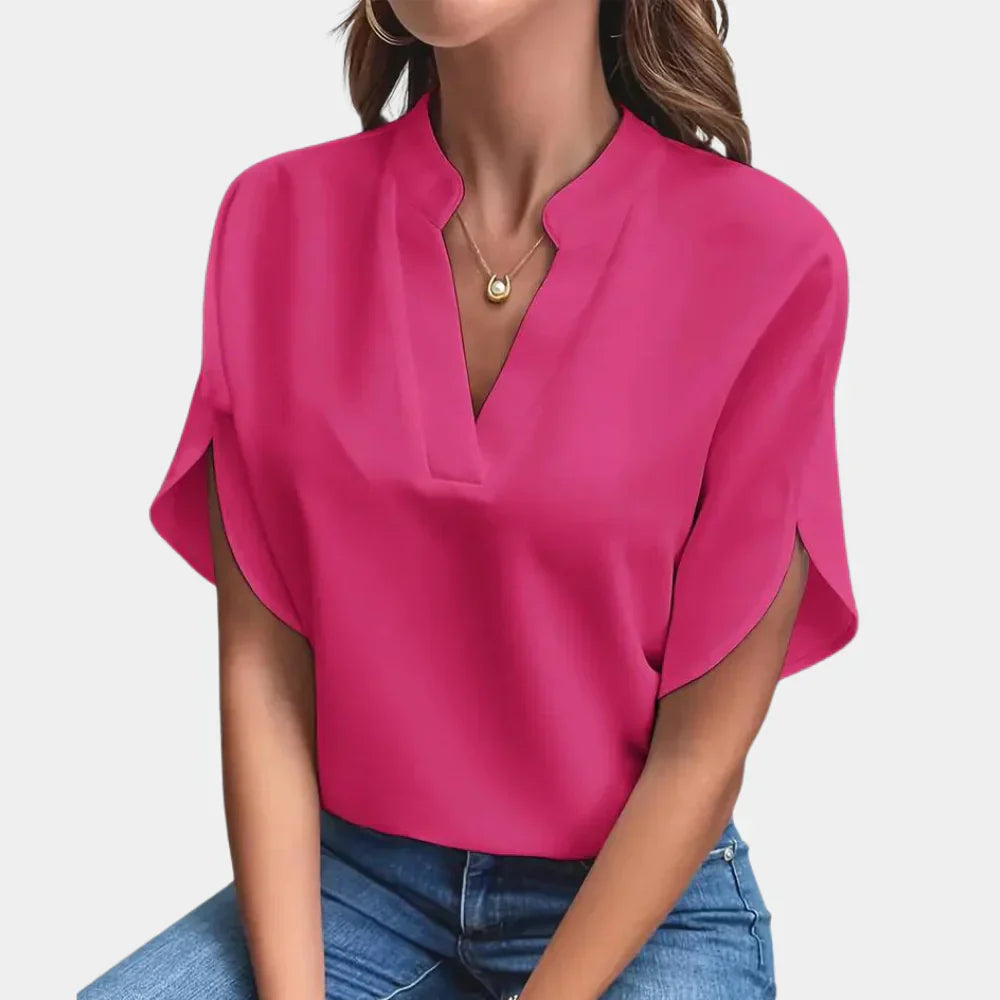 Livia – Comfortable Casual Women's Summer Blouse