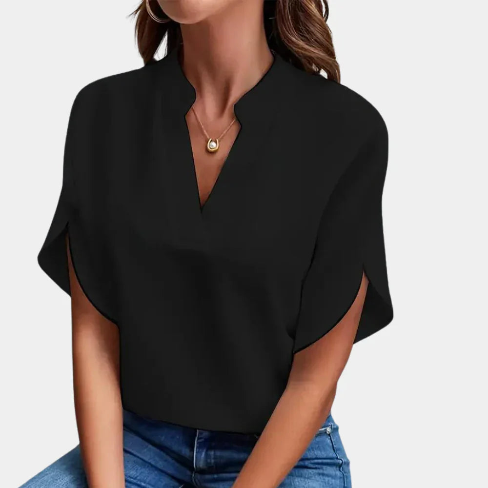 Livia – Comfortable Casual Women's Summer Blouse
