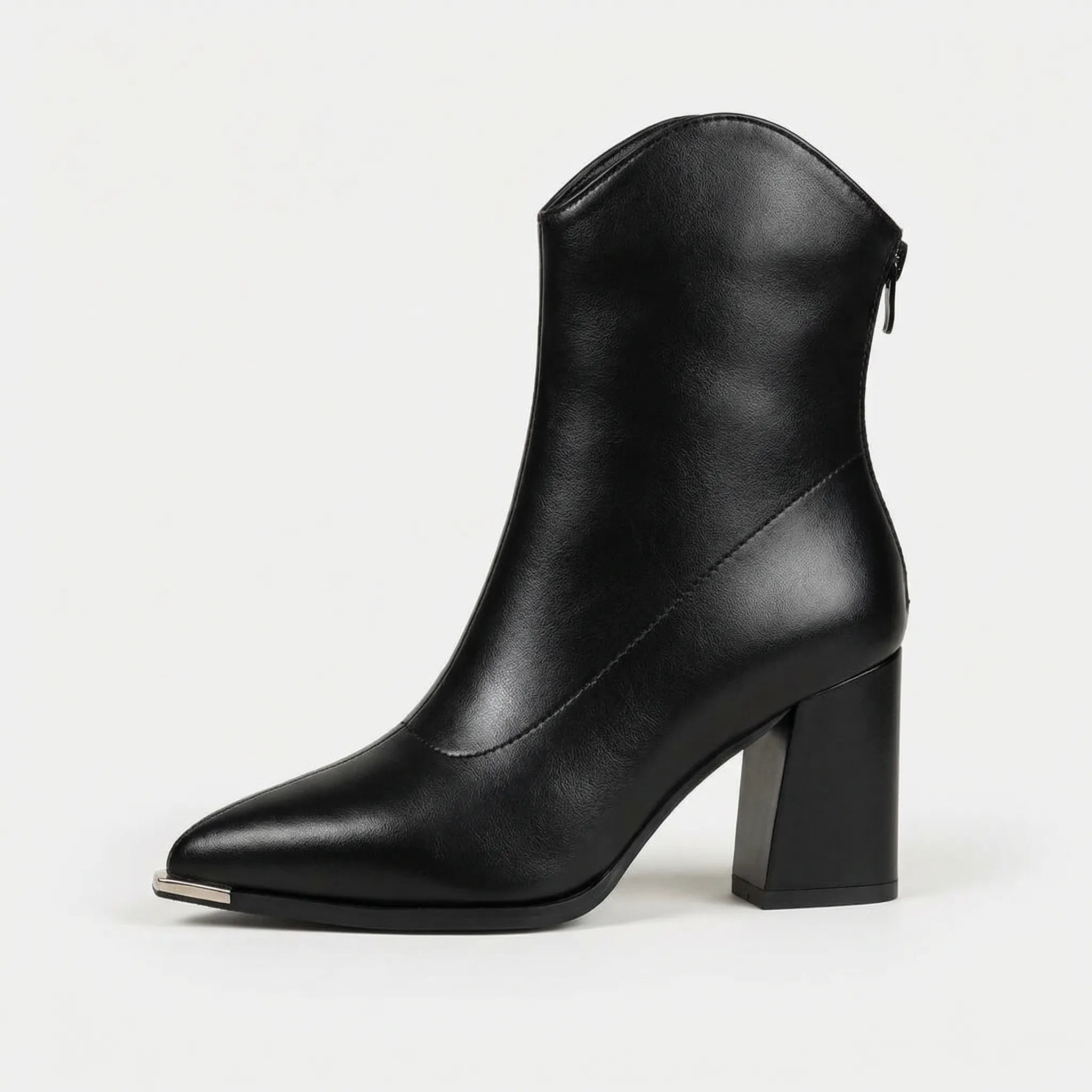 Botki Chelsea Z Szpiczastym Noskiem - Stylizacje Na Wieczór 