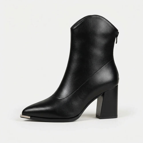 Botki Chelsea Z Szpiczastym Noskiem - Stylizacje Na Wieczór 