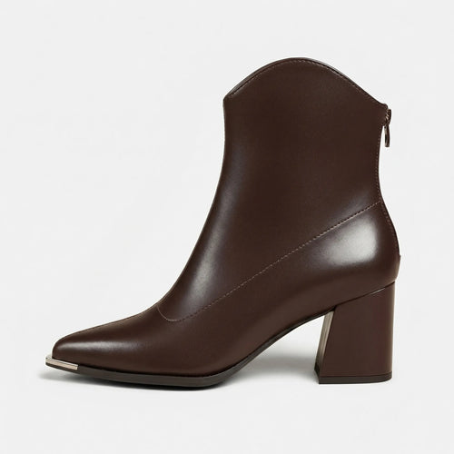 Botki Chelsea Z Szpiczastym Noskiem - Stylizacje Na Wieczór 