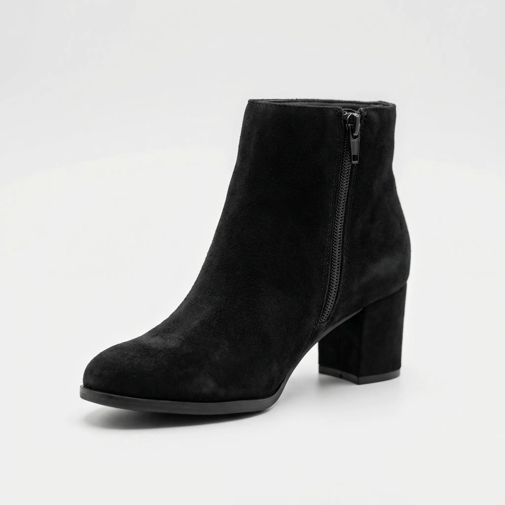 Botki Damskie Na Szerokim Obcasie - Codzienna Elegancja 