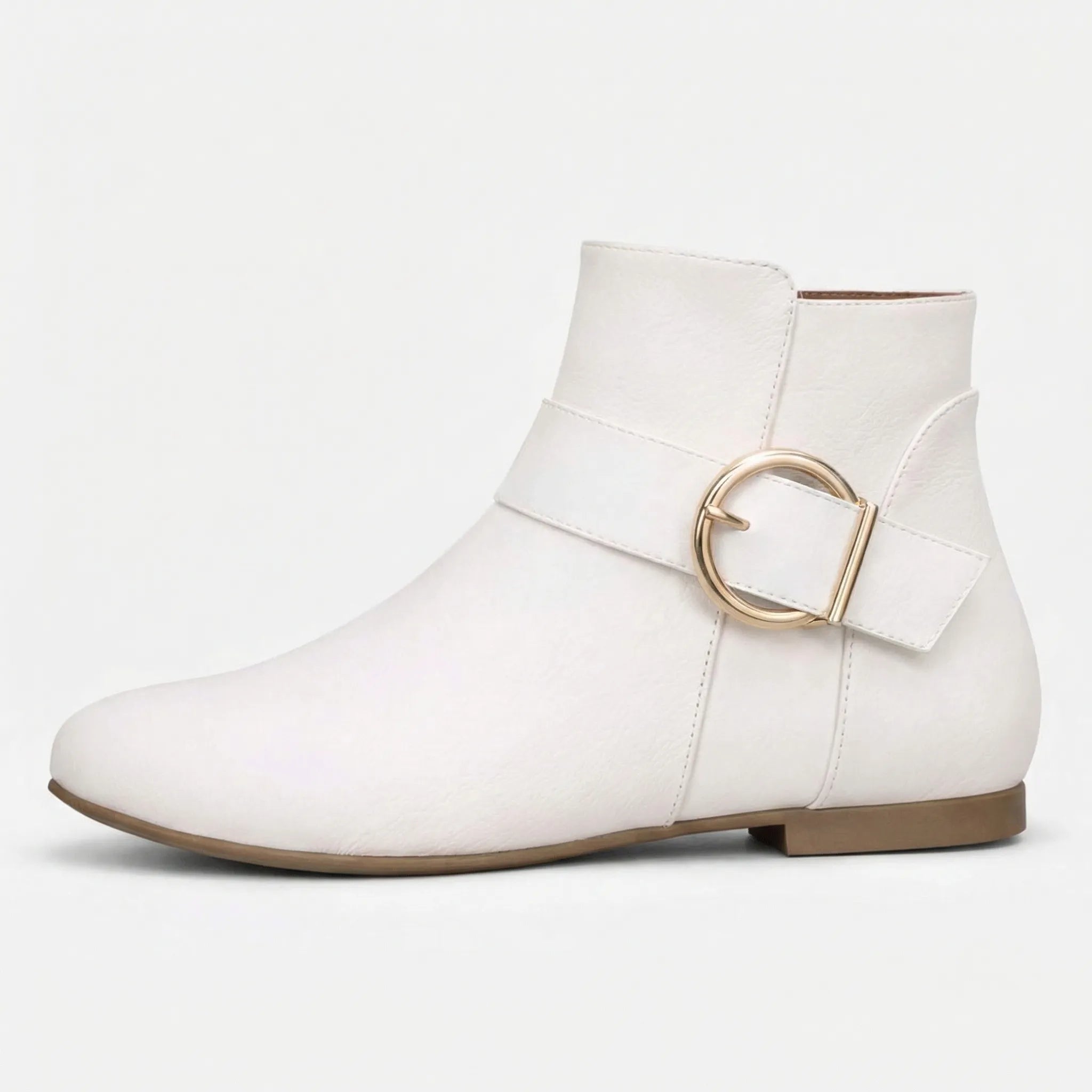 Botki Do Kostki Z Klamrą - Codzienna Elegancja 