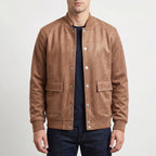 Casualowa Kurtka Bomber Z Zatrzaskami - Codzienny Casualowy Styl 