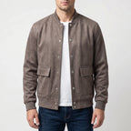 Casualowa Kurtka Bomber Z Zatrzaskami - Codzienny Casualowy Styl 