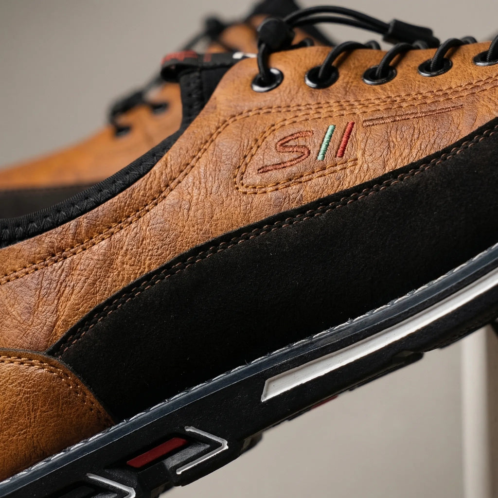 Casualowe Buty Sznurowane Dla Mężczyzn - Codzienny Strój Miejski 