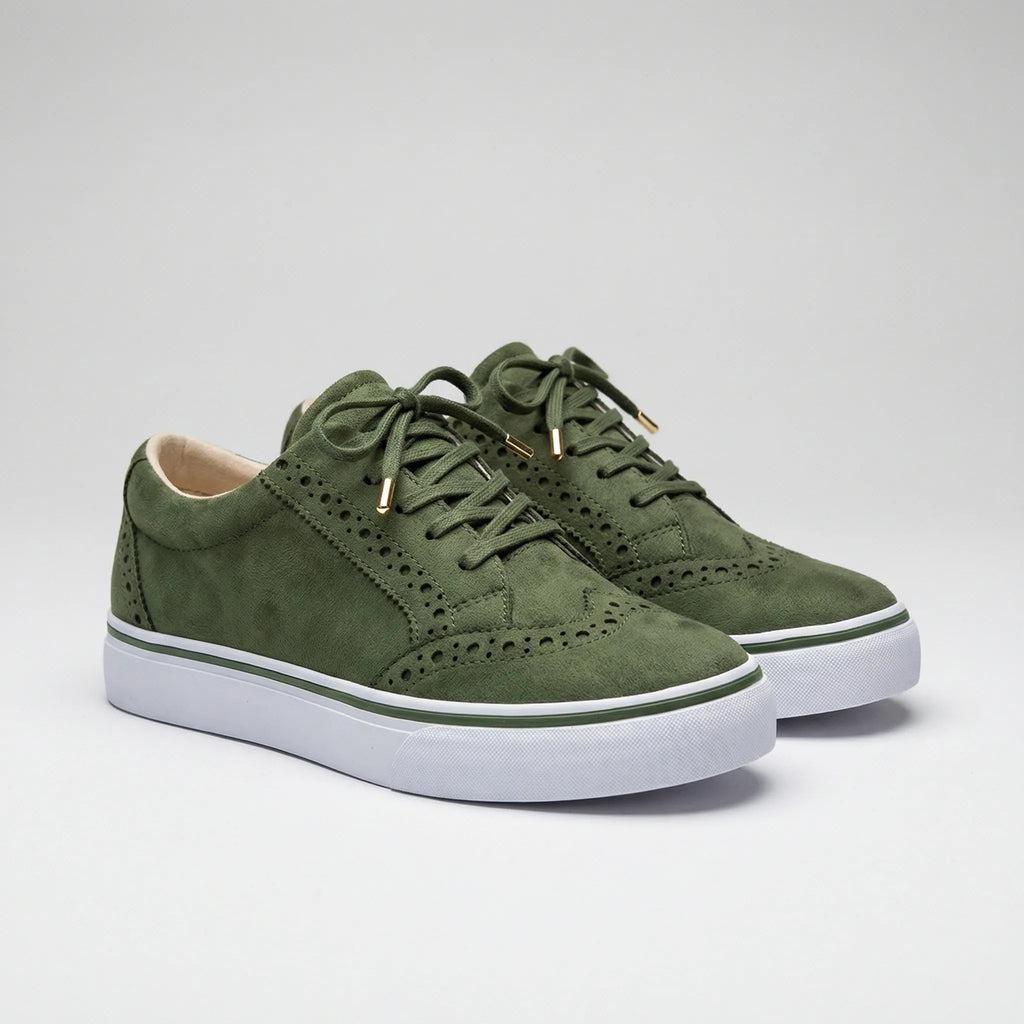 Casualowe Sneakersy Damskie Na Platformie - Codzienny Spacer W Mieście 