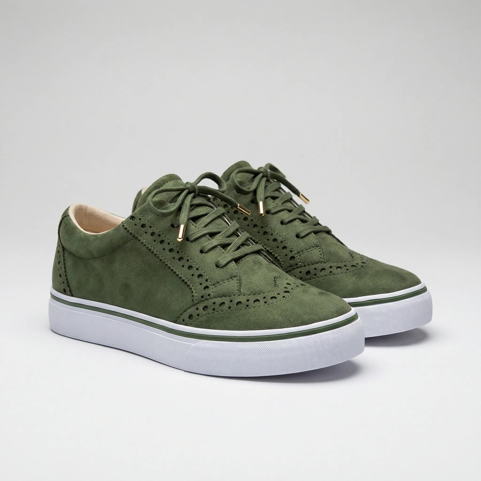 Casualowe Sneakersy Damskie Na Platformie - Codzienny Spacer W Mieście 