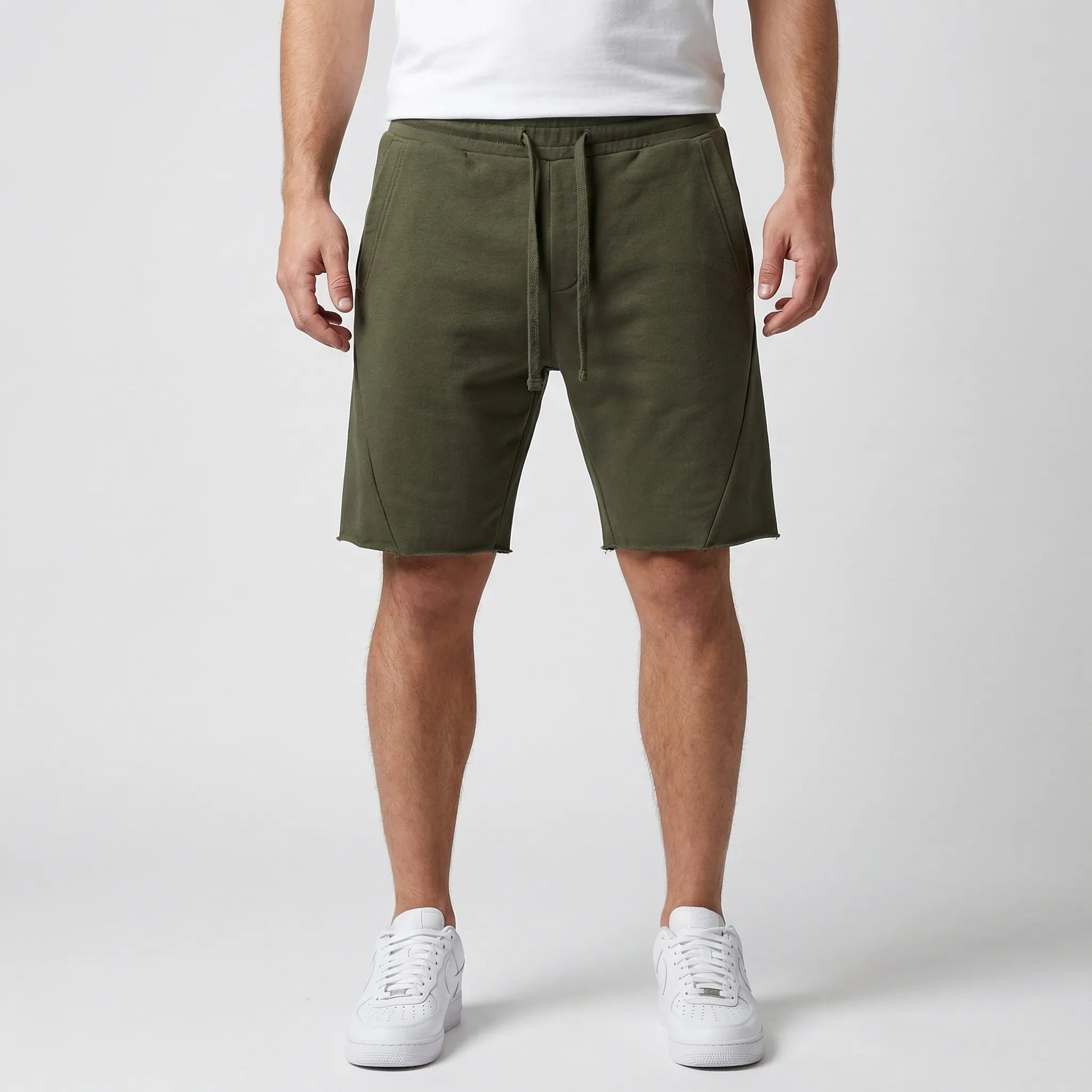 Casualowe Spodenki Męskie Z Troczkiem - Codzienny Komfort Noszenia 