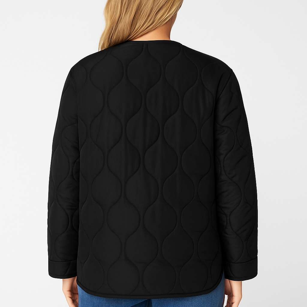 Damska pikowana kurtka jesień zima