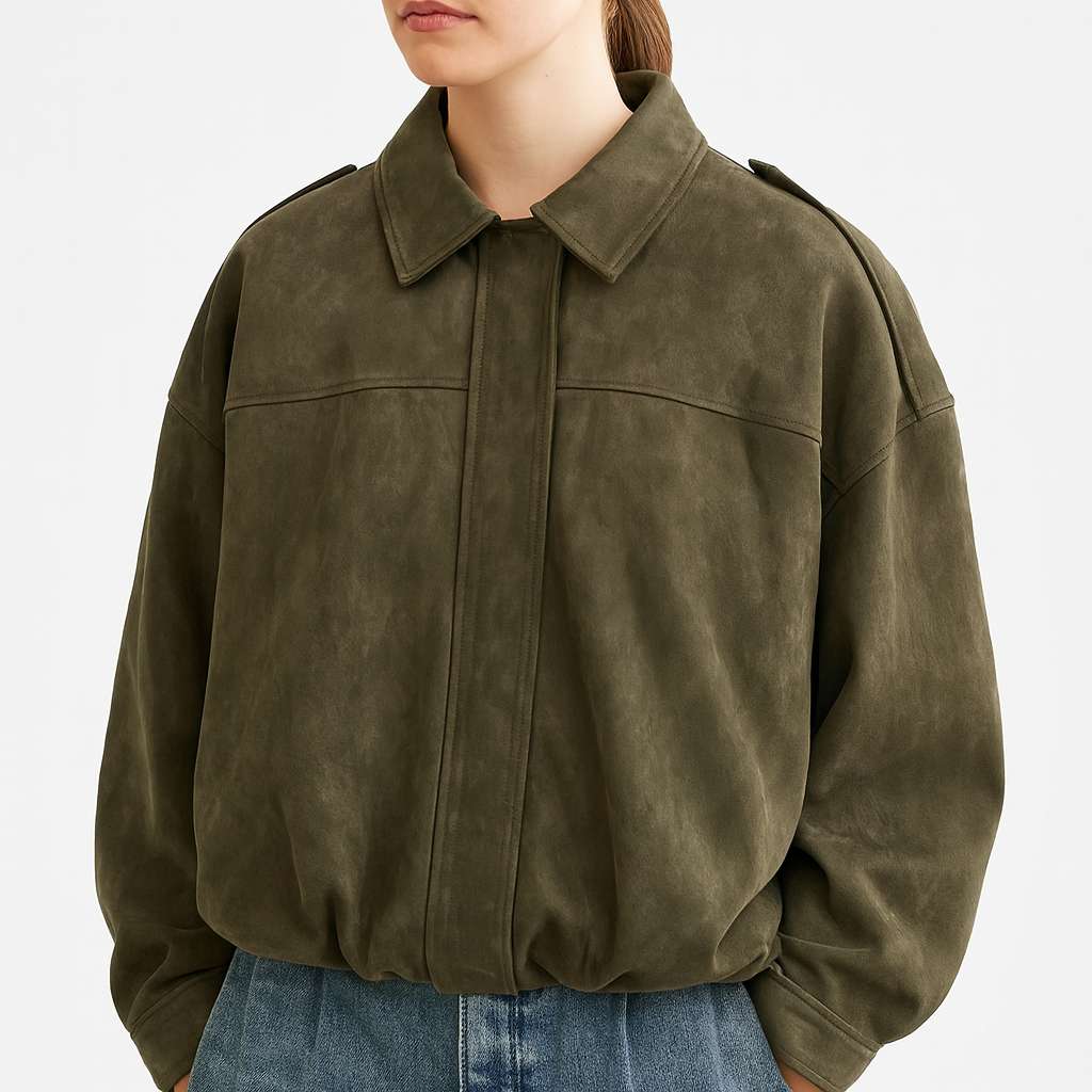 Damska kurtka oversize jesień zima