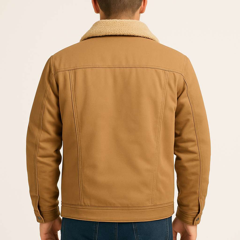 Męska kurtka ocieplana z podszewką