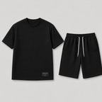 Filip – Męski Sportowy Letni Zestaw z Oversize'owym T-shirtem i Szortami