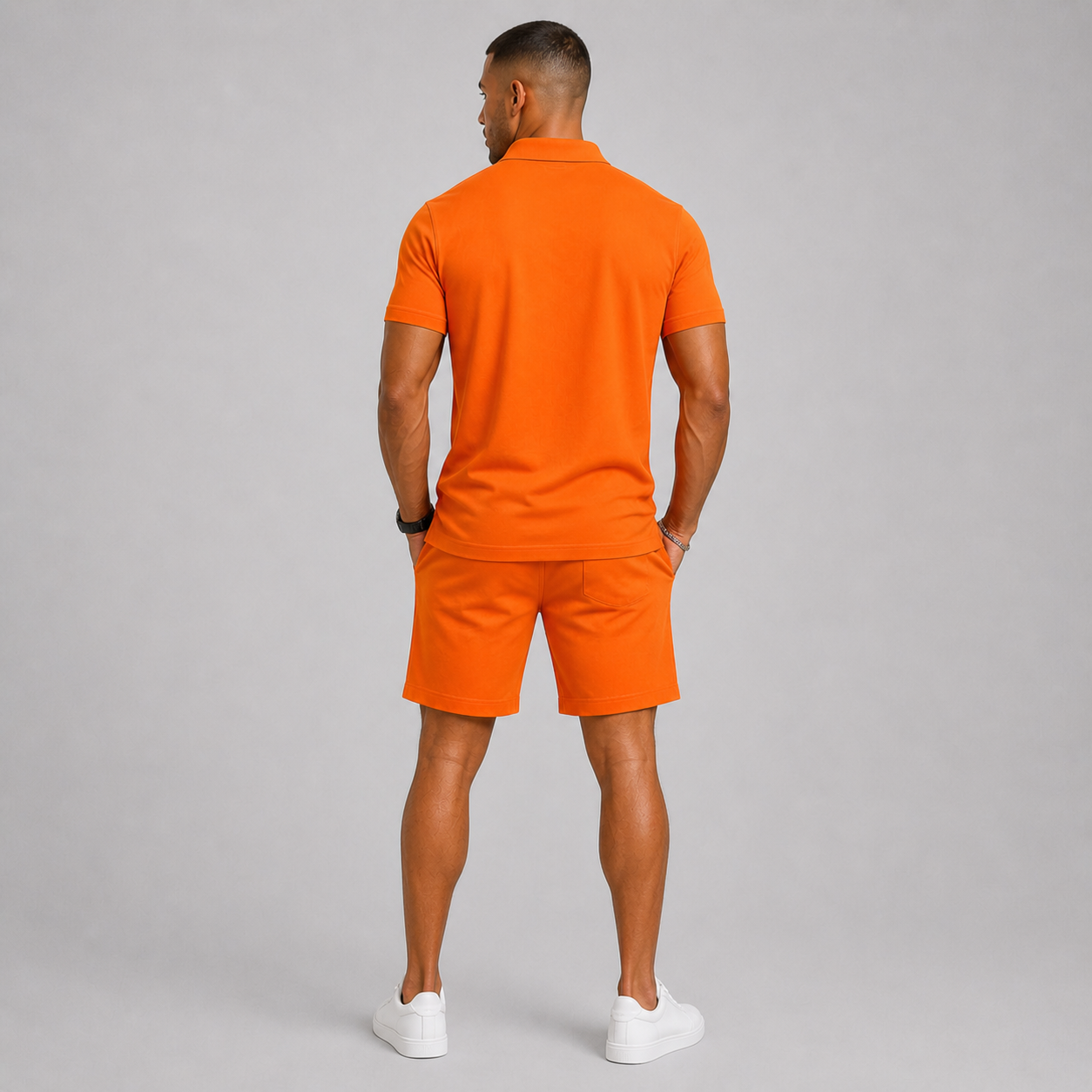 Milo – Męski Letni Zestaw Sportowy Polo i Szorty Lekki Komfort