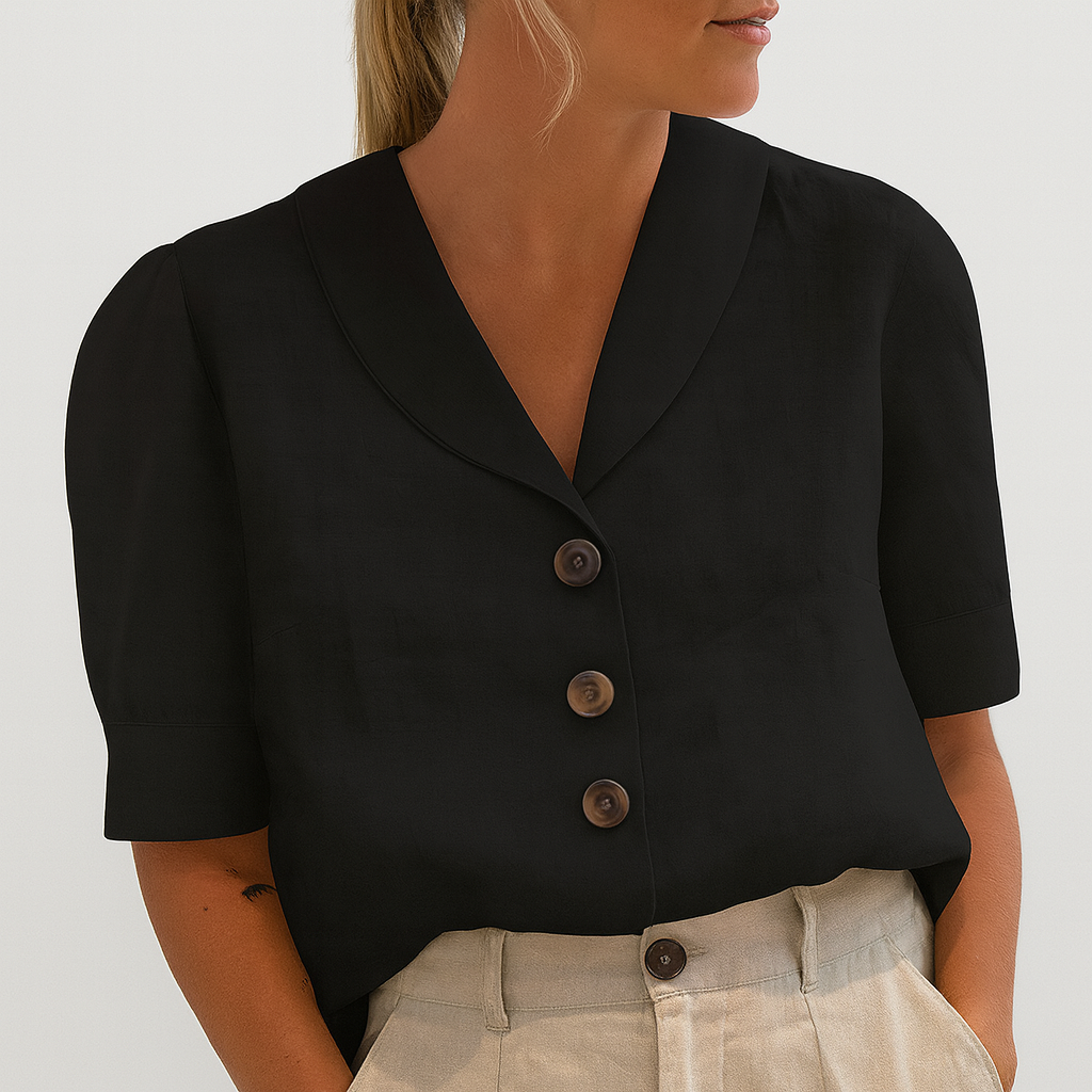 Livio – Modny Damski T-shirt Casual Lekki i Wygodny