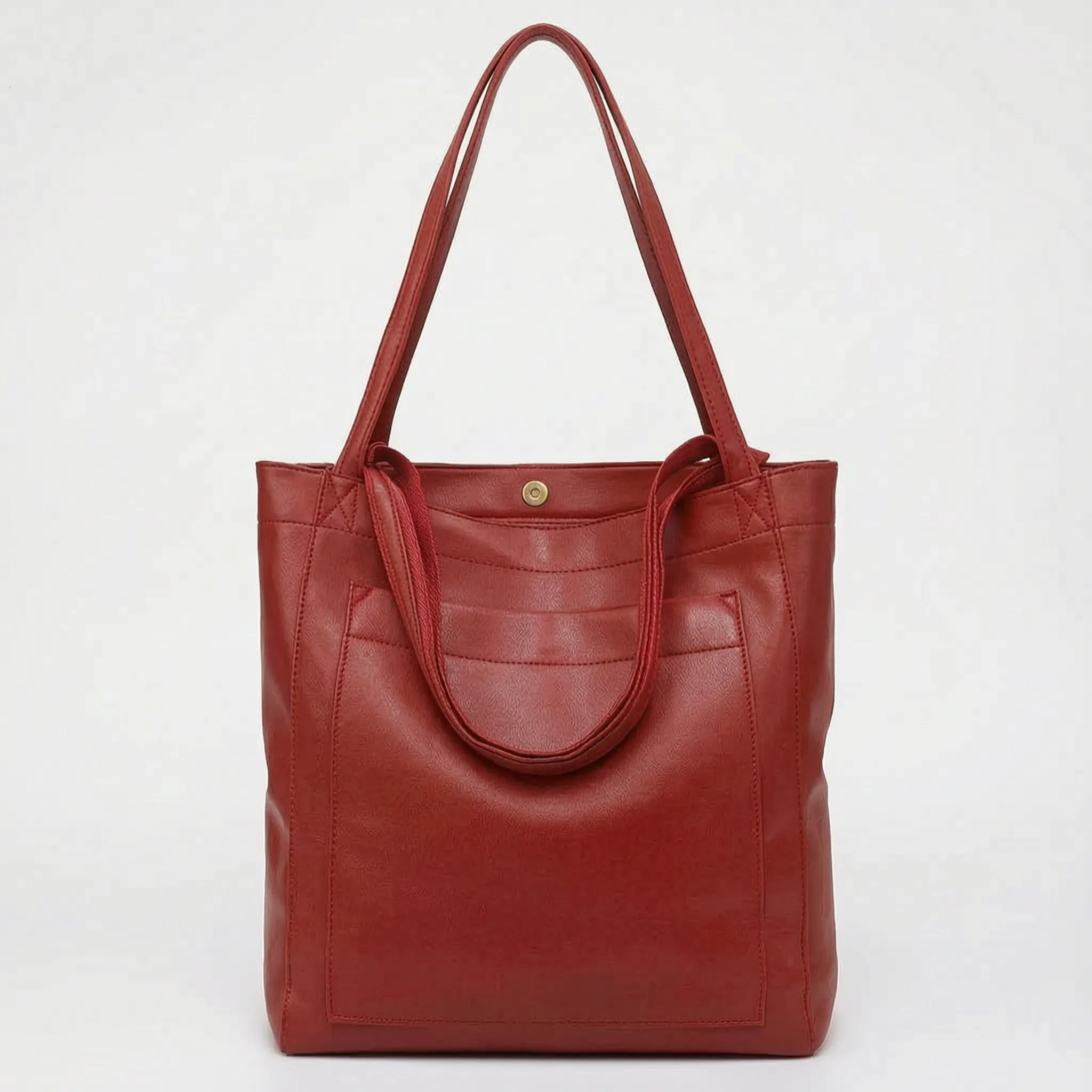 Codzienna Miejska Torba Shopper Damska - Codzienne Dojazdy Do Biura 