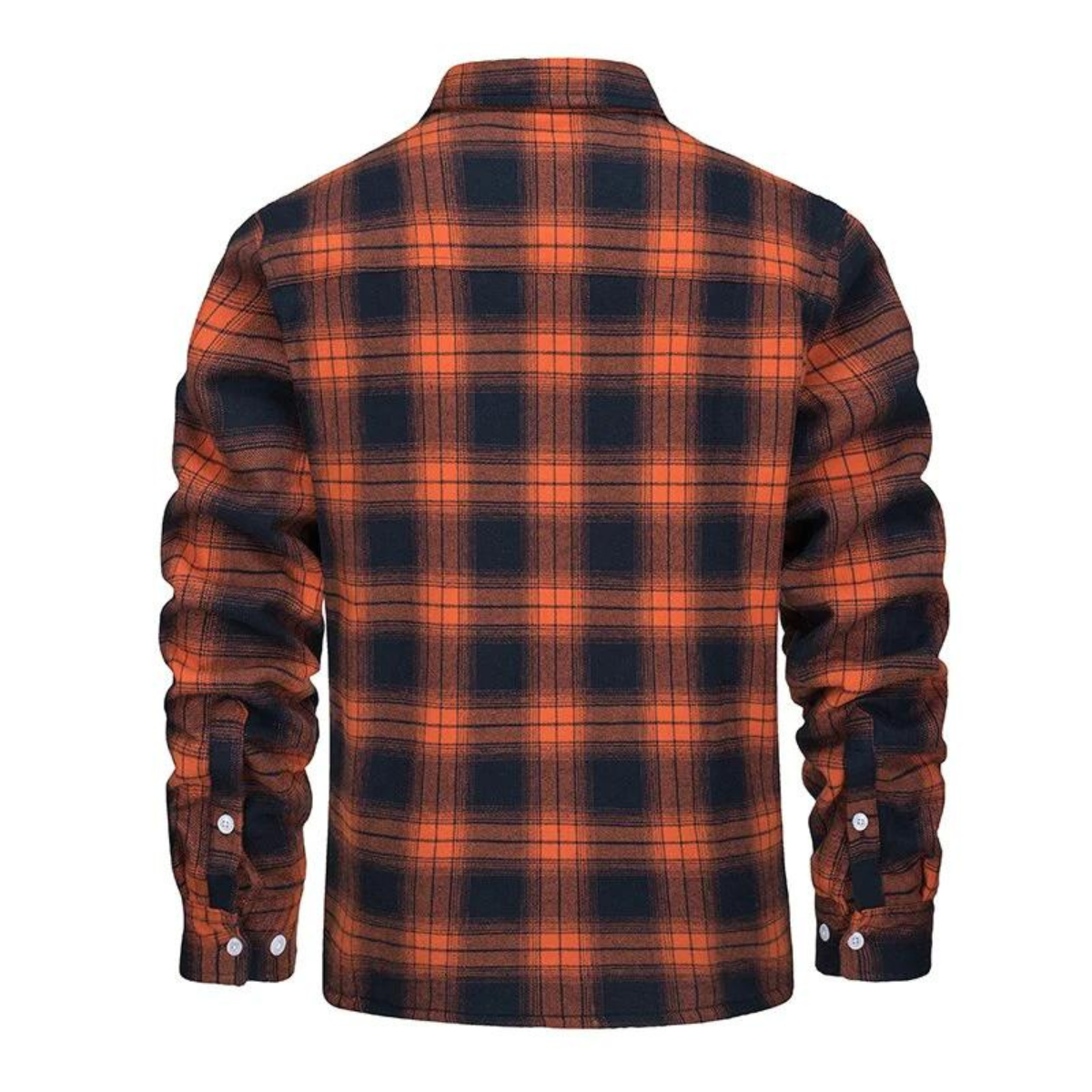 Valentin – Męska Outdoor Kamizelka w Kratkę z Miękką Podszewką Polarową
