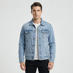 Damski Dopasowana Kurtka Jeansowa W Stylu Vintage - Codzienny Miejski Styl