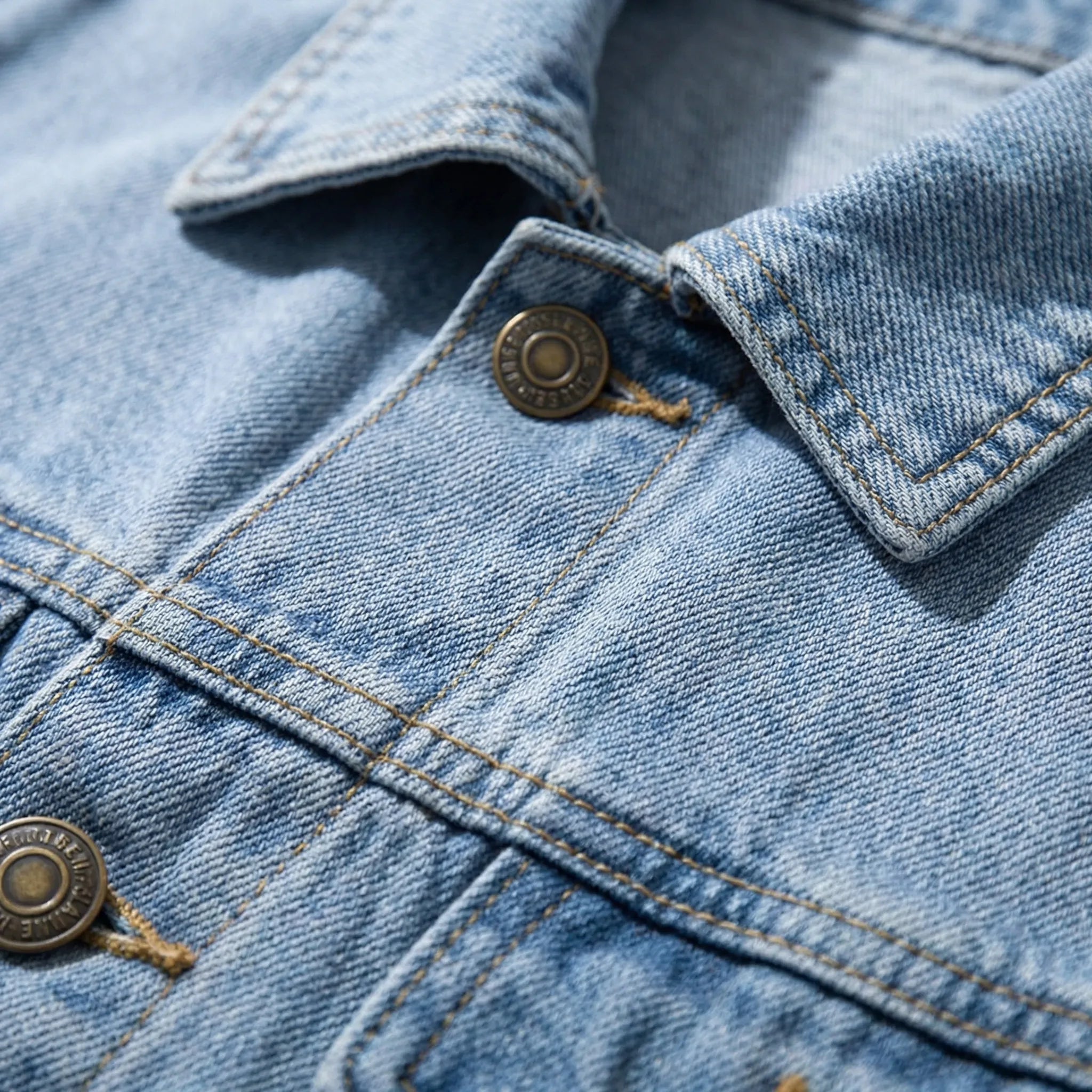 Damski Dopasowana Kurtka Jeansowa W Stylu Vintage - Codzienny Miejski Styl