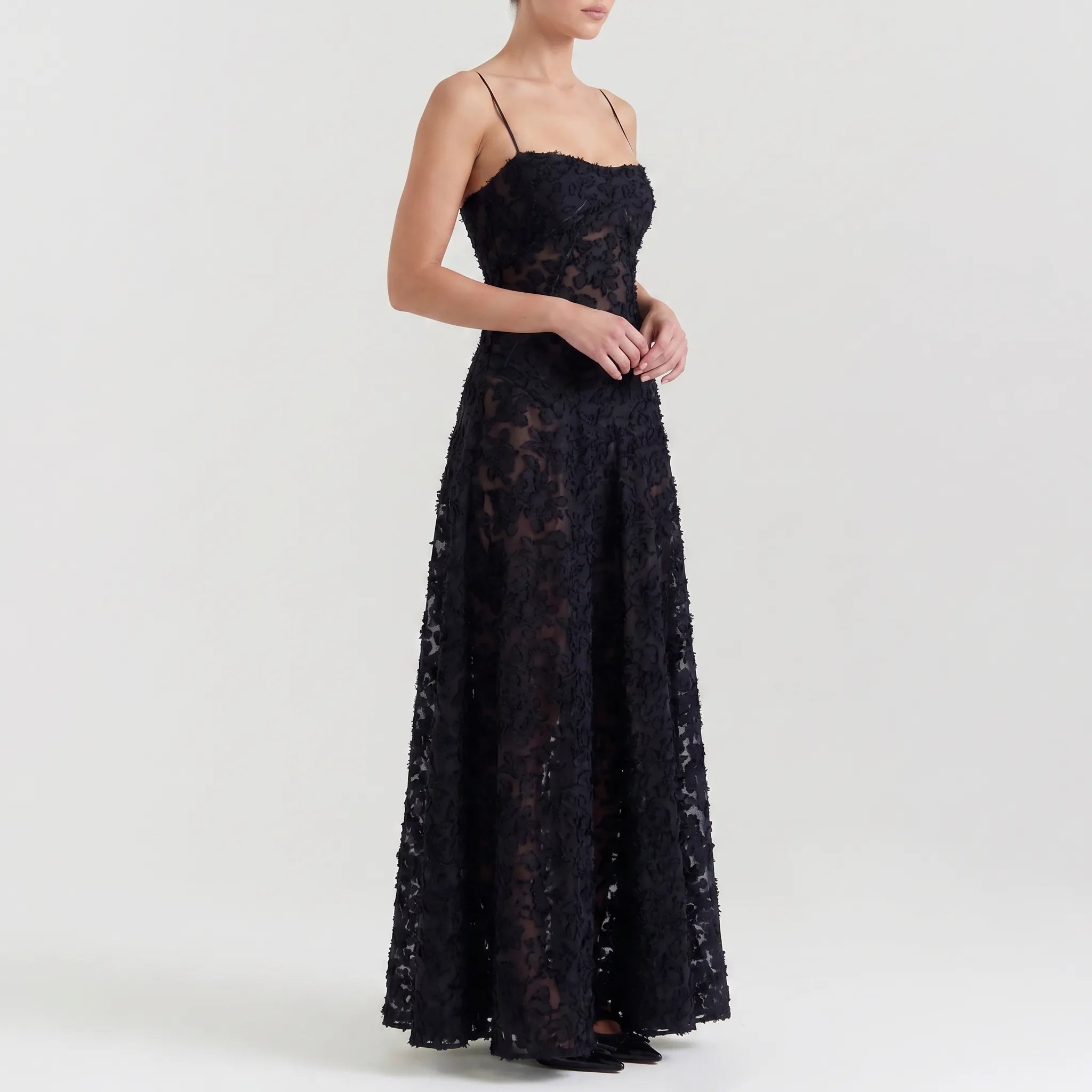 Długa Sukienka Gorsetowa - Eleganckie Wyjścia 