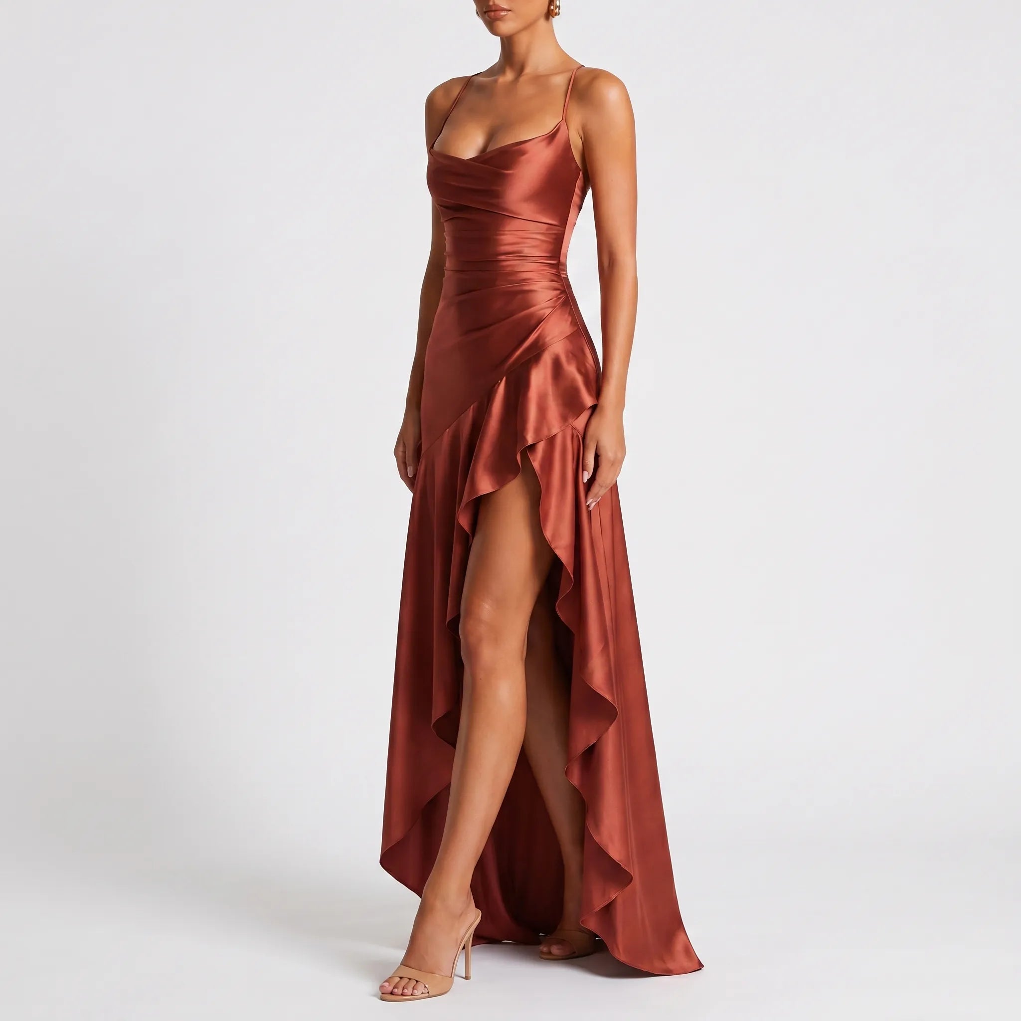 Długa Suknia Wieczorowa - Eleganckie Wyjścia 