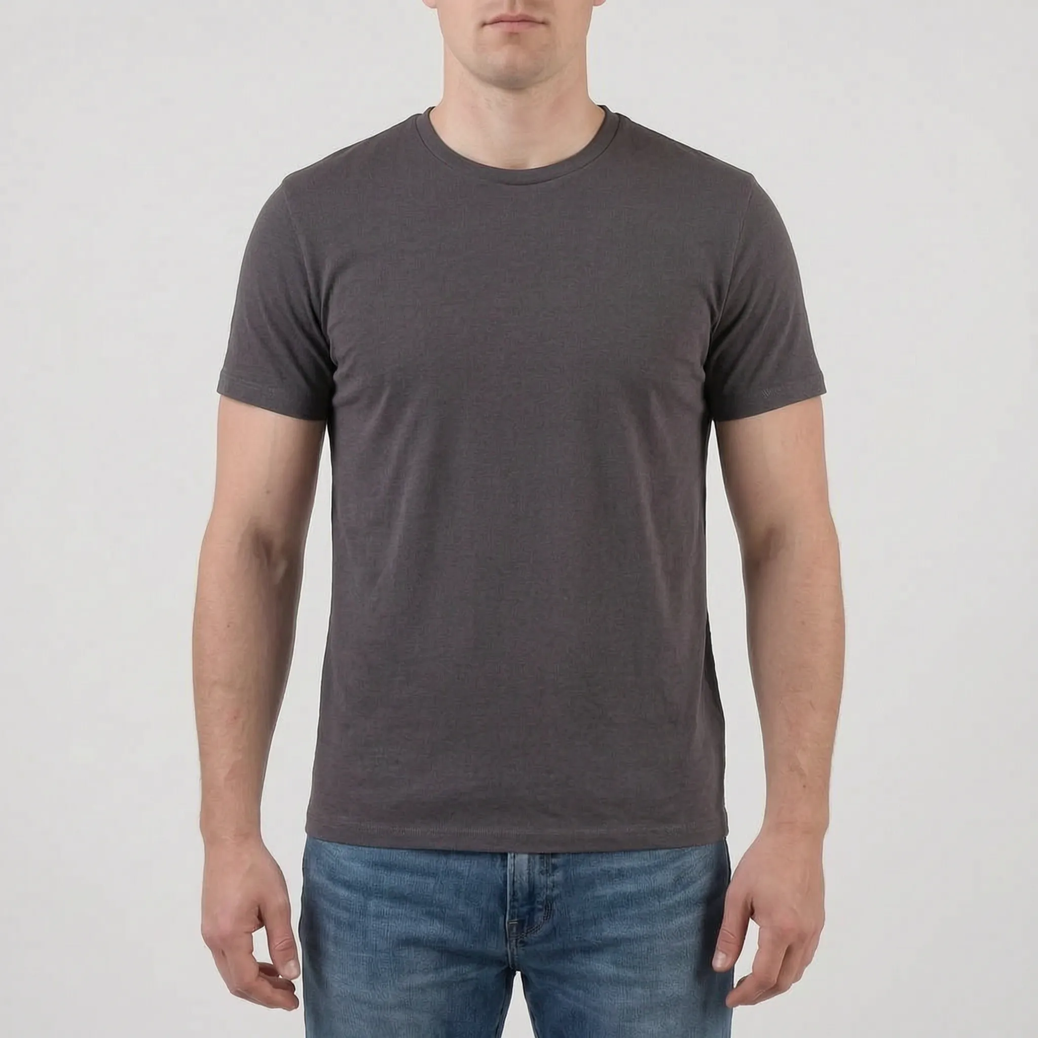 Dopasowany Biały T-Shirt Męski - Codzienne Stylizacje 