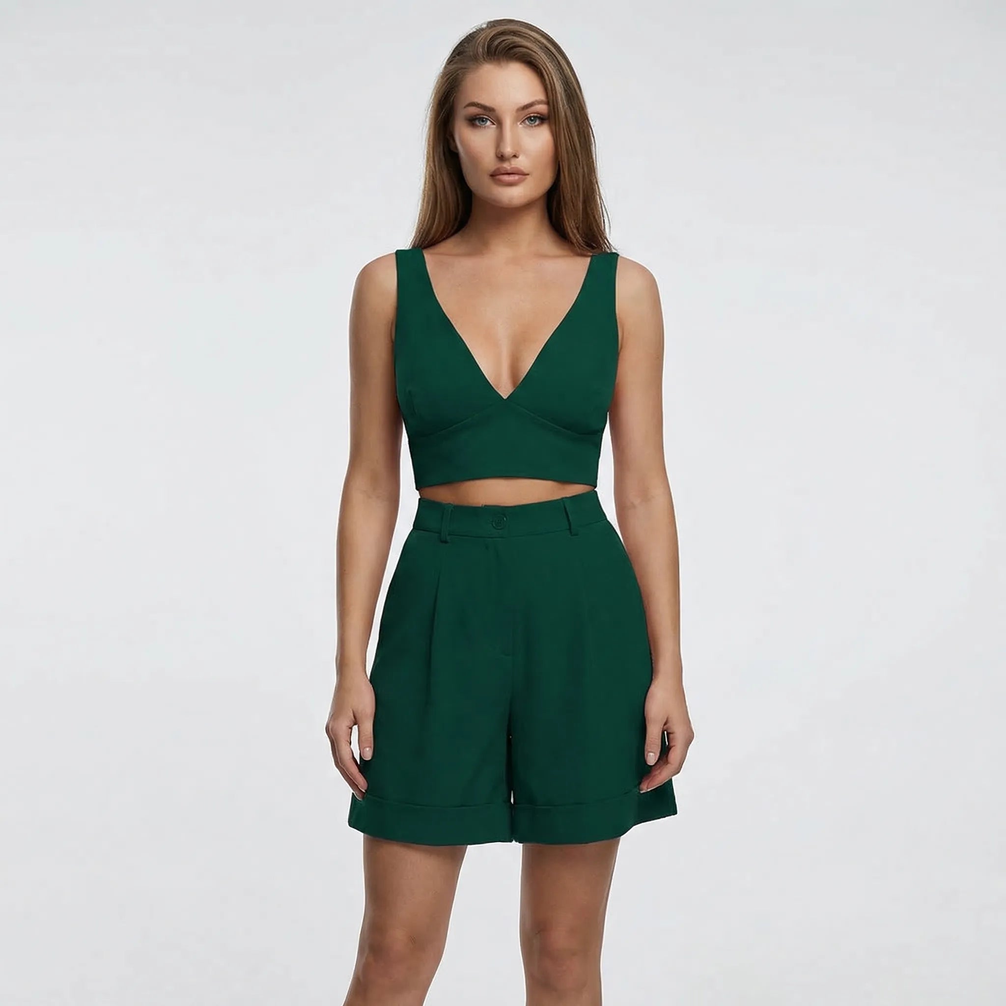 Dwuczęściowy Komplet Na Lato - Stylizacja Na Upalne Dni 