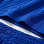 Dwuczęściowy Komplet Top I Szorty - Codzienny Letni Strój 