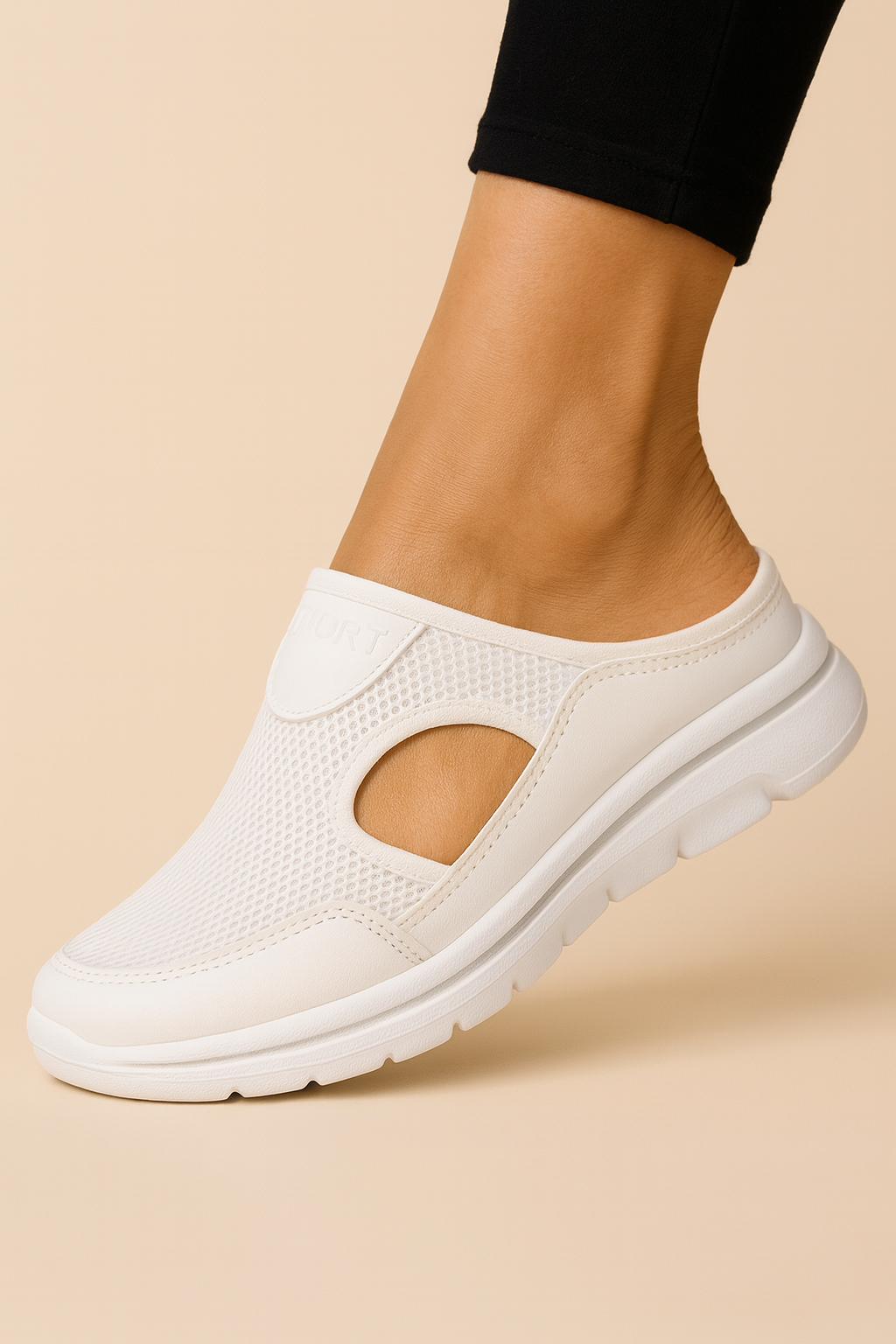 Leonora – Ortopéd női könnyű, légáteresztő és kényelmes papucs