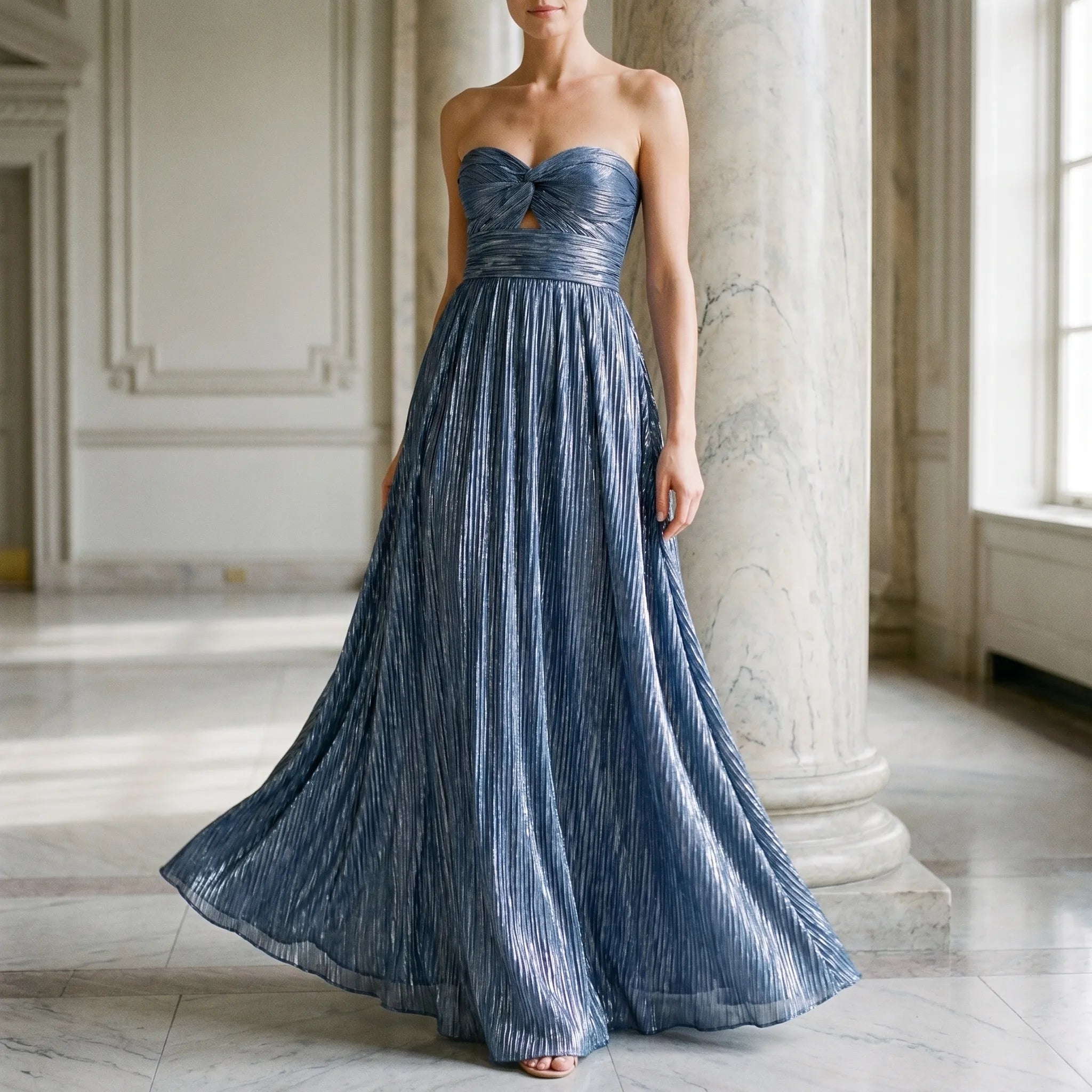Elegancka Suknia Maxi - Eleganckie Przyjęcia 
