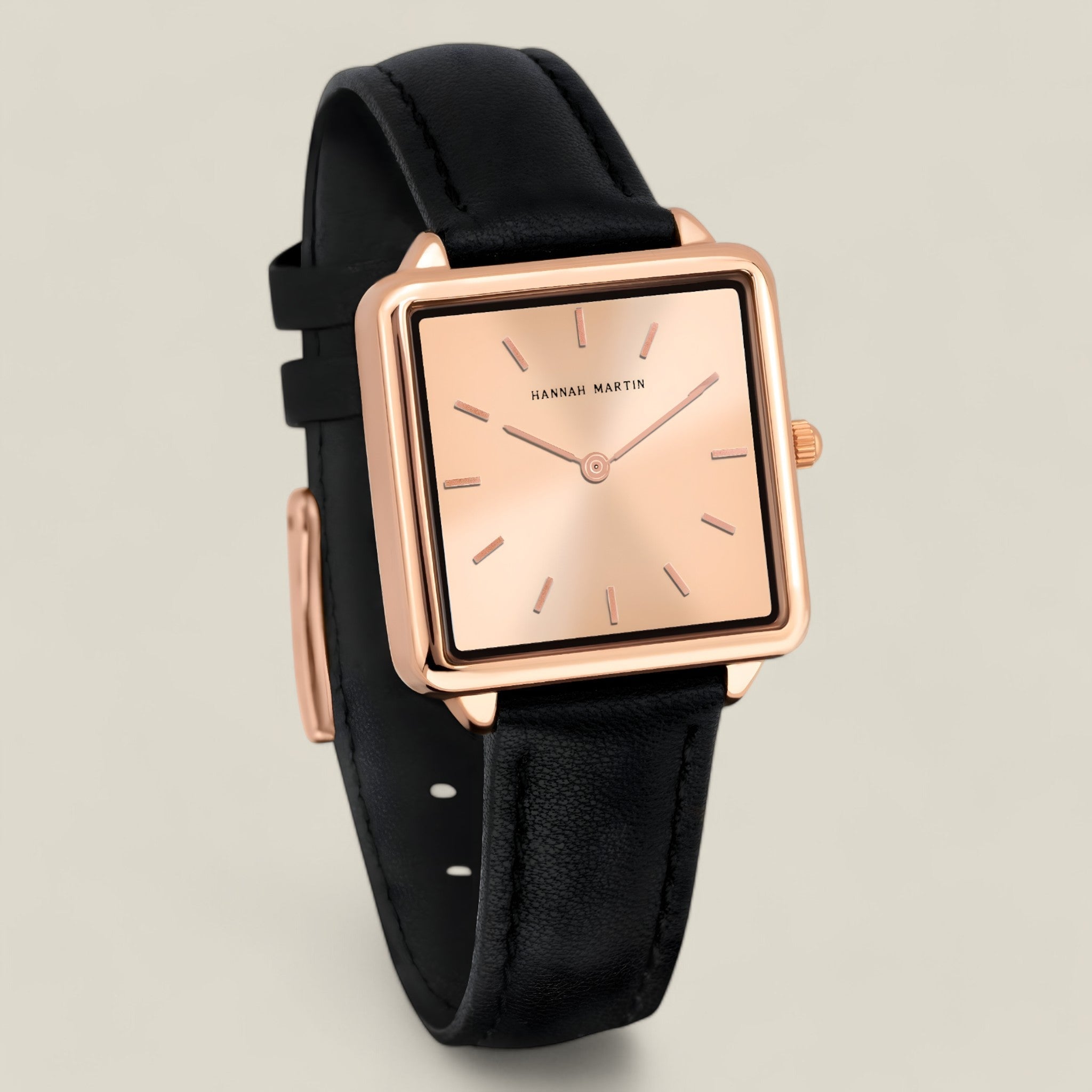 Bernard – Ponadczasowy Kwadratowy Zegarek Unisex o Eleganckim Designie do Wszechstronnych Stylizacji