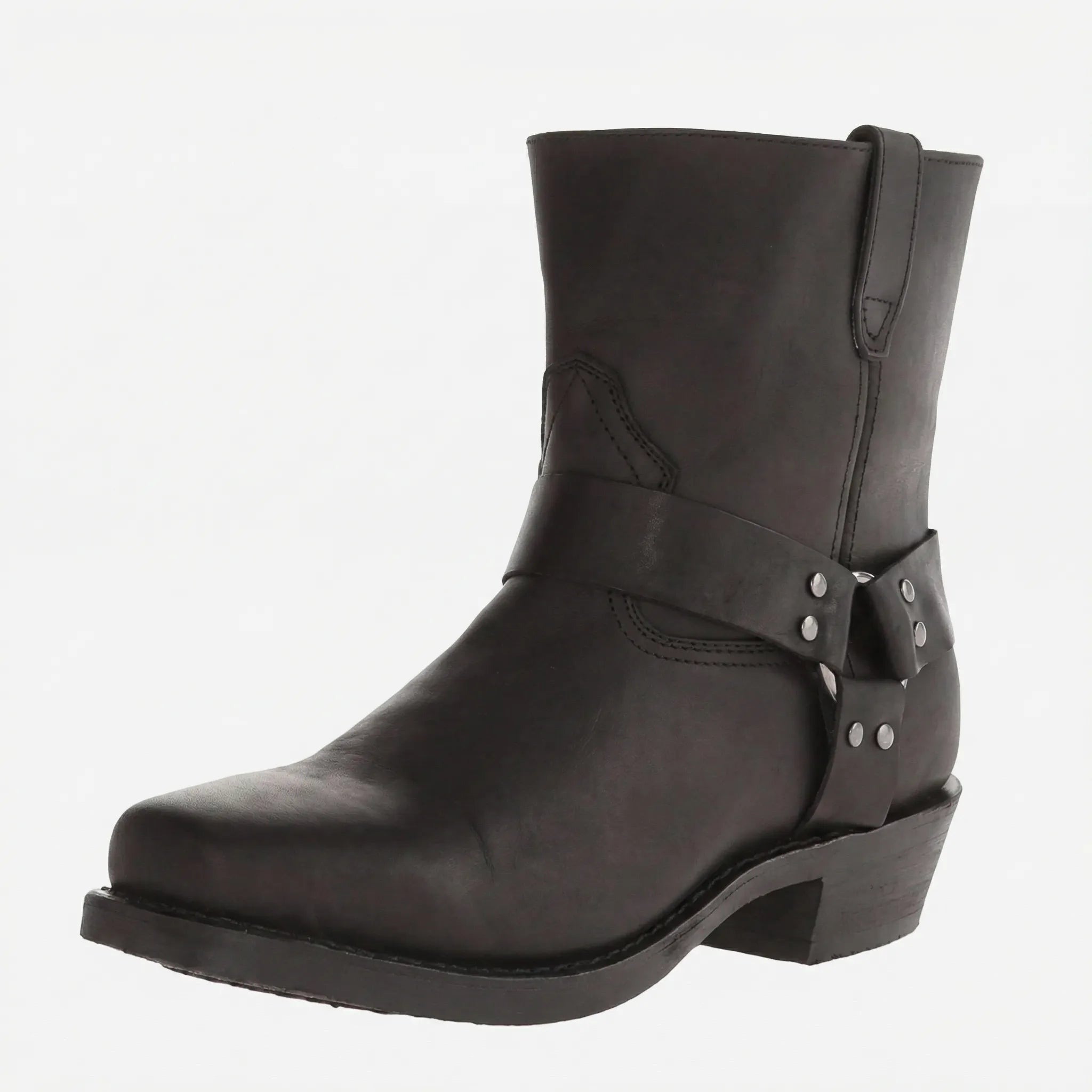 Klasyczne Kowbojskie Buty Zachodnie Dla Mężczyzn - Codzienny Casualowy Styl 