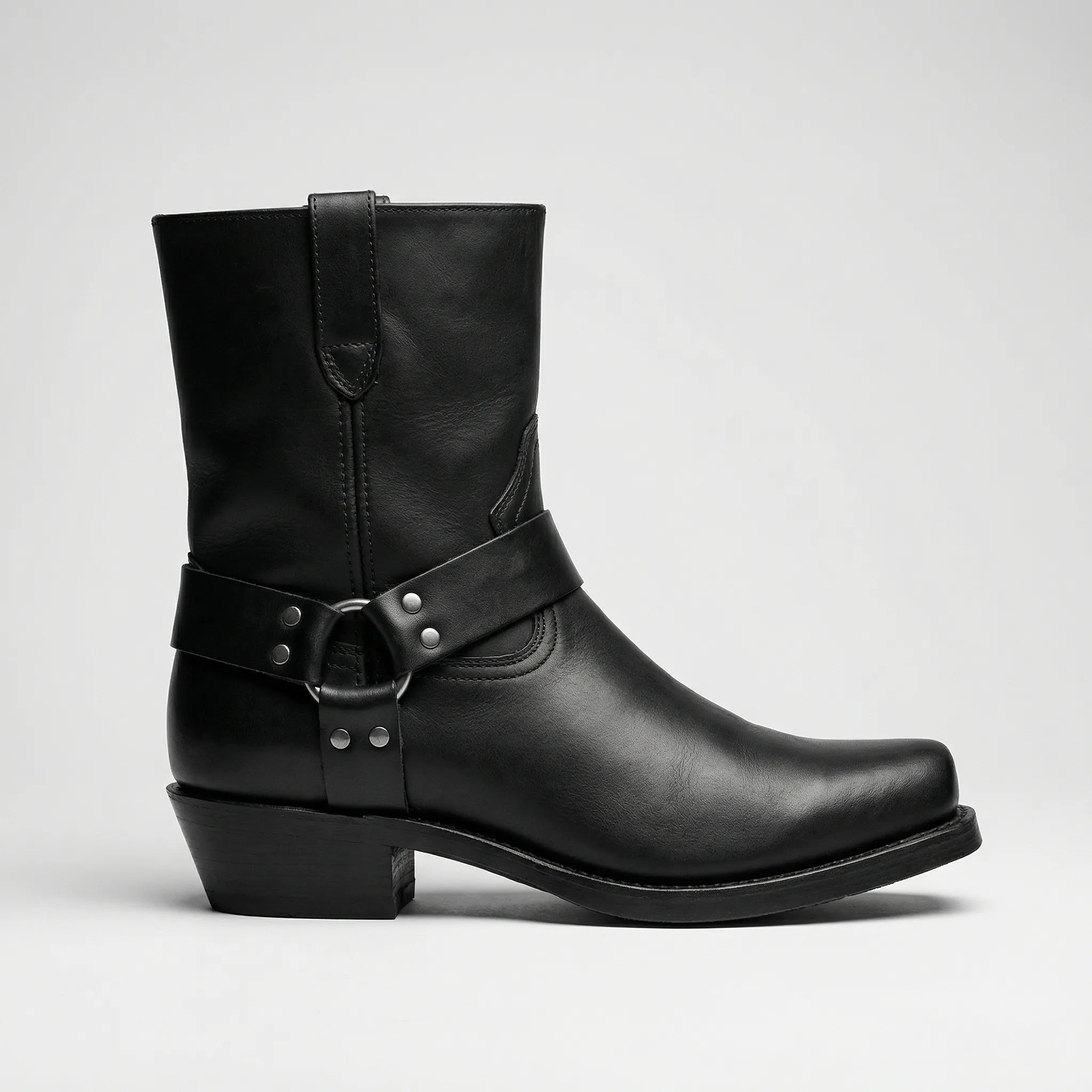 Klasyczne Kowbojskie Buty Zachodnie Dla Mężczyzn - Codzienny Casualowy Styl 